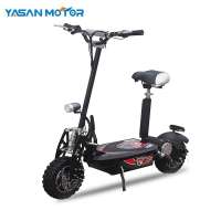 Cheap powerful foldable off road electric scooter 1000w with seat CE